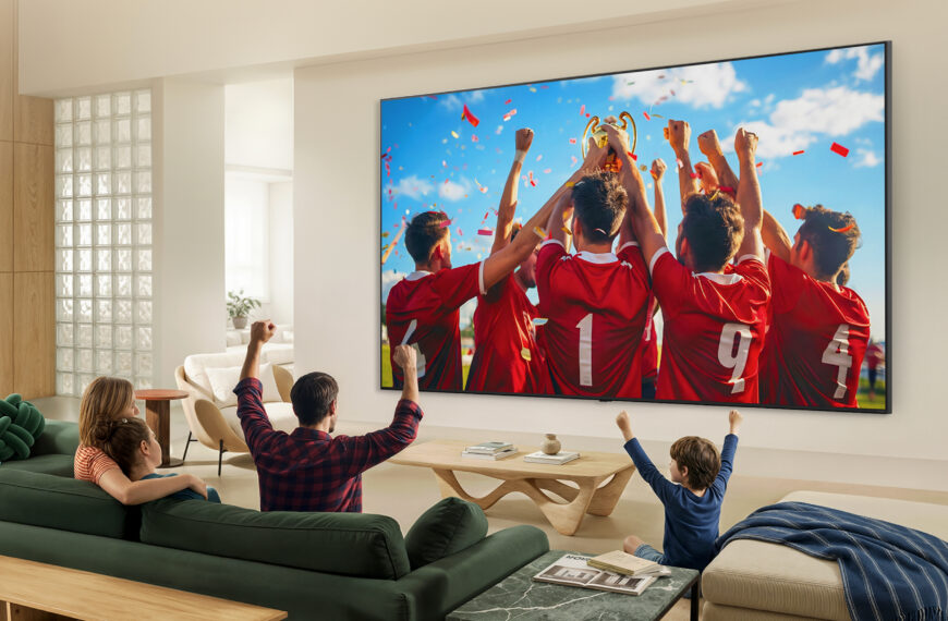 ¡LA FIESTA DEL FÚTBOL SE VIVE EN CASA CON LG QNED73, DISEÑADA PARA UNA EXPERIENCIA INMERSIVA!