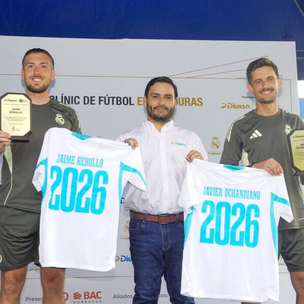 Diunsa clausura con éxito los Clinics de la Fundación Real Madrid en San Pedro Sula