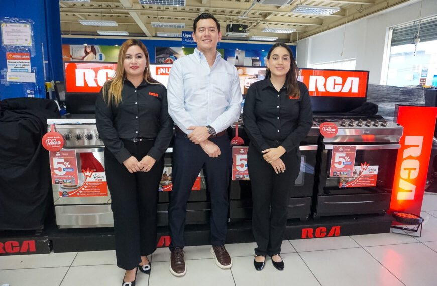 Mundiofertas presenta oficialmente las nuevas Estufas RCA Reina en Honduras