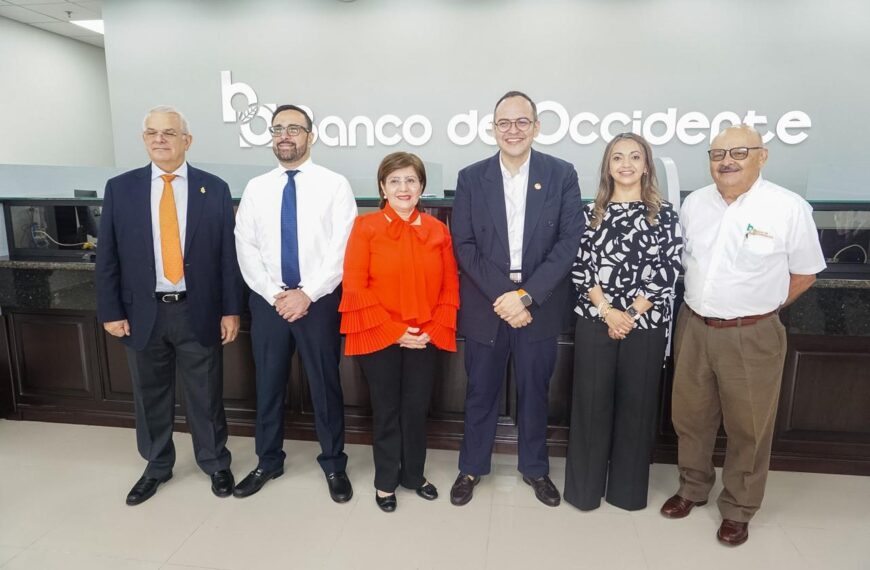 Banco de Occidente inaugura moderna agencia en Town Center de San Pedro Sula durante su 75 aniversario