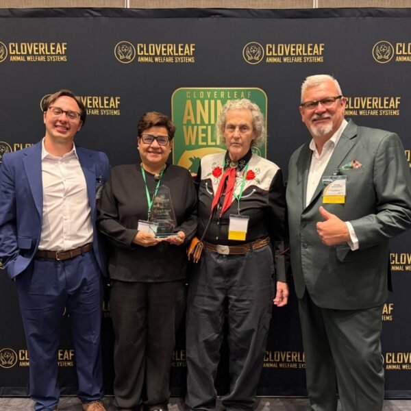 Cargill Food Latinoamérica recibe reconocimiento internacional por su liderazgo en bienestar animal y producción responsable