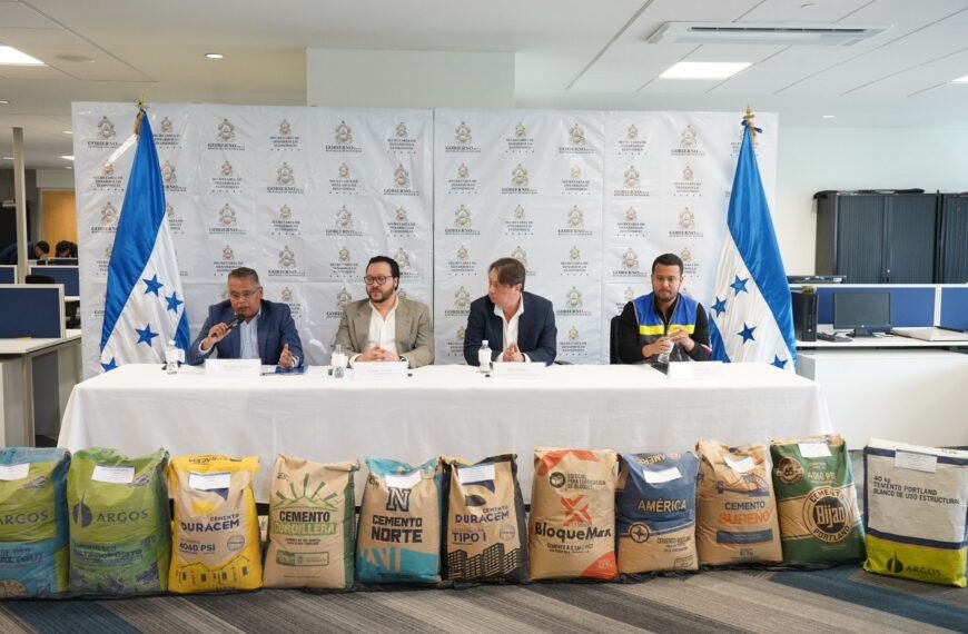 Nuevo reglamento del cemento entra en vigor en Honduras y exige registro para su comercialización