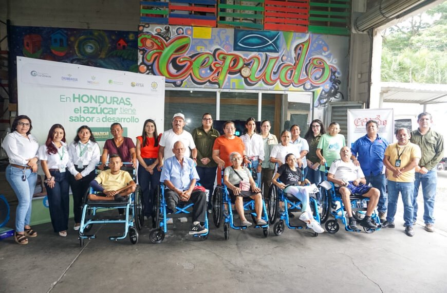FUNAZUCAR y CEPUDO donarán más de 100 sillas de ruedas a personas con movilidad reducida en Honduras